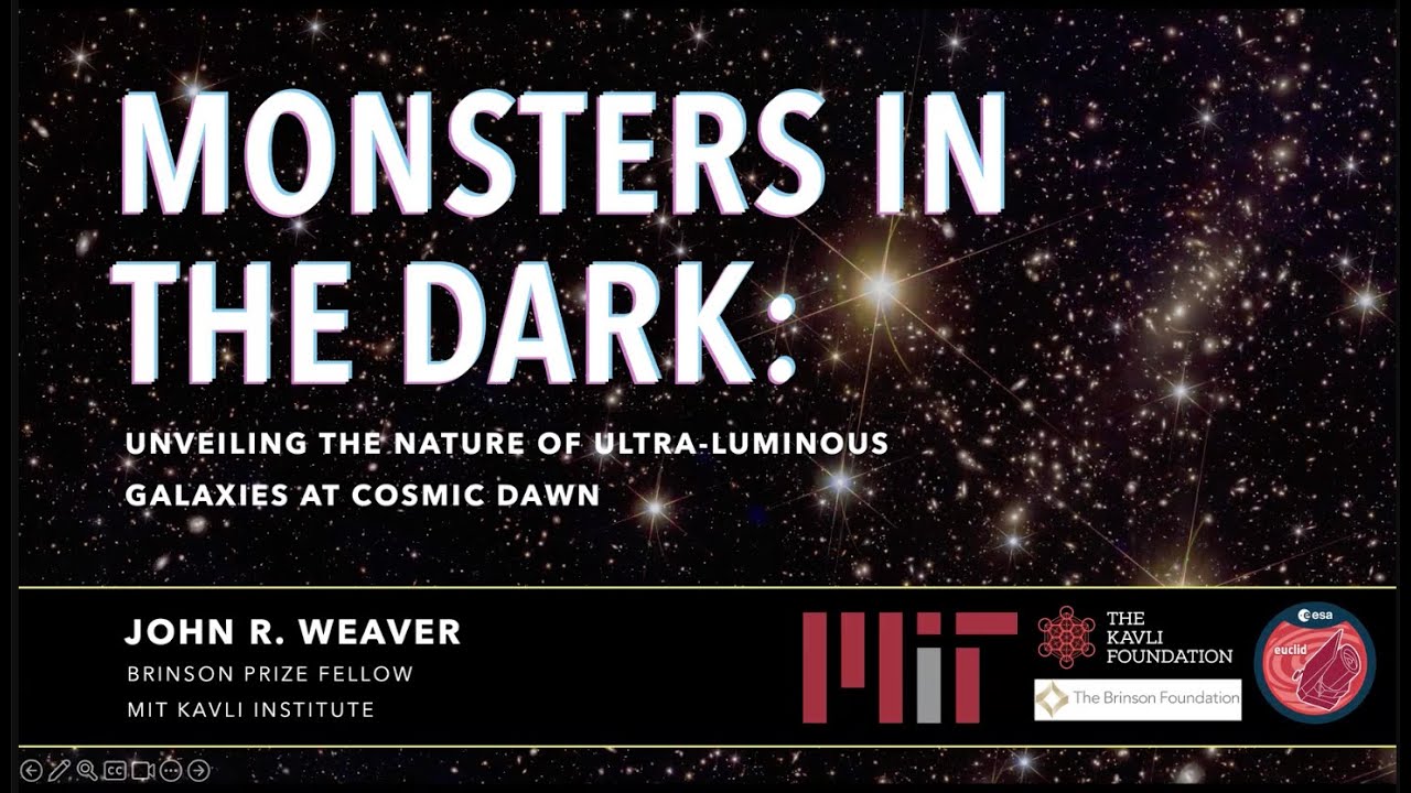 Monsters in the Dark: Searching far and wide for ultra-luminous galaxies at cosmic dawn -John Weaver