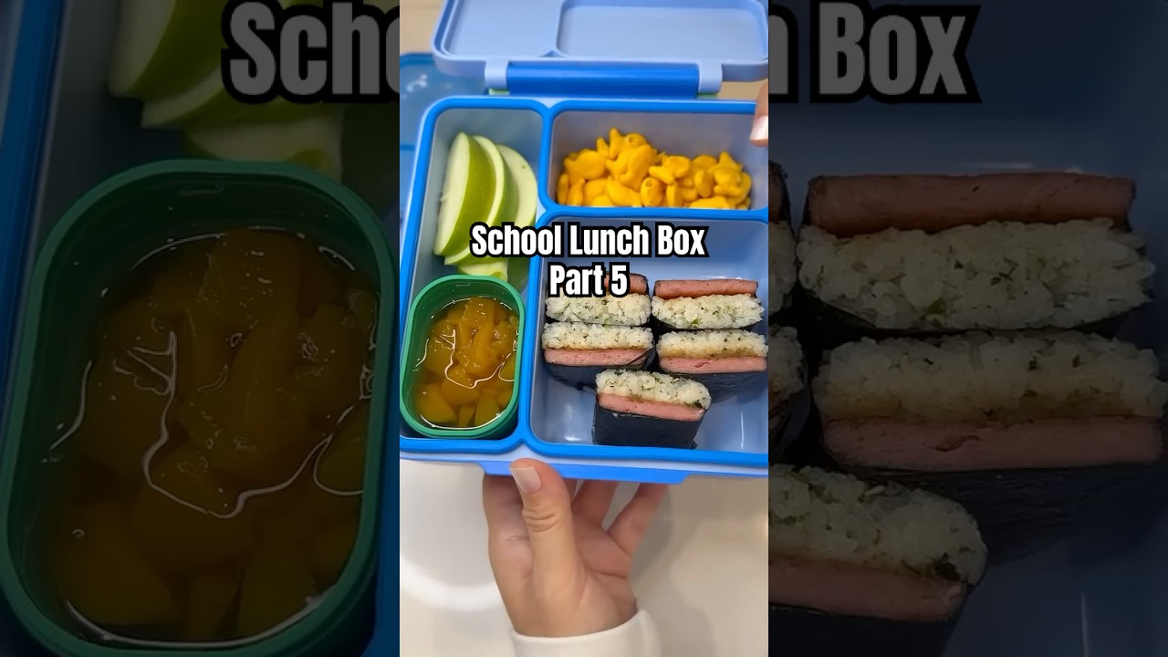 Back To School Lunch Box Part 5 #schoollunch #lunchbox #lunchboxideas #kidslunchbox