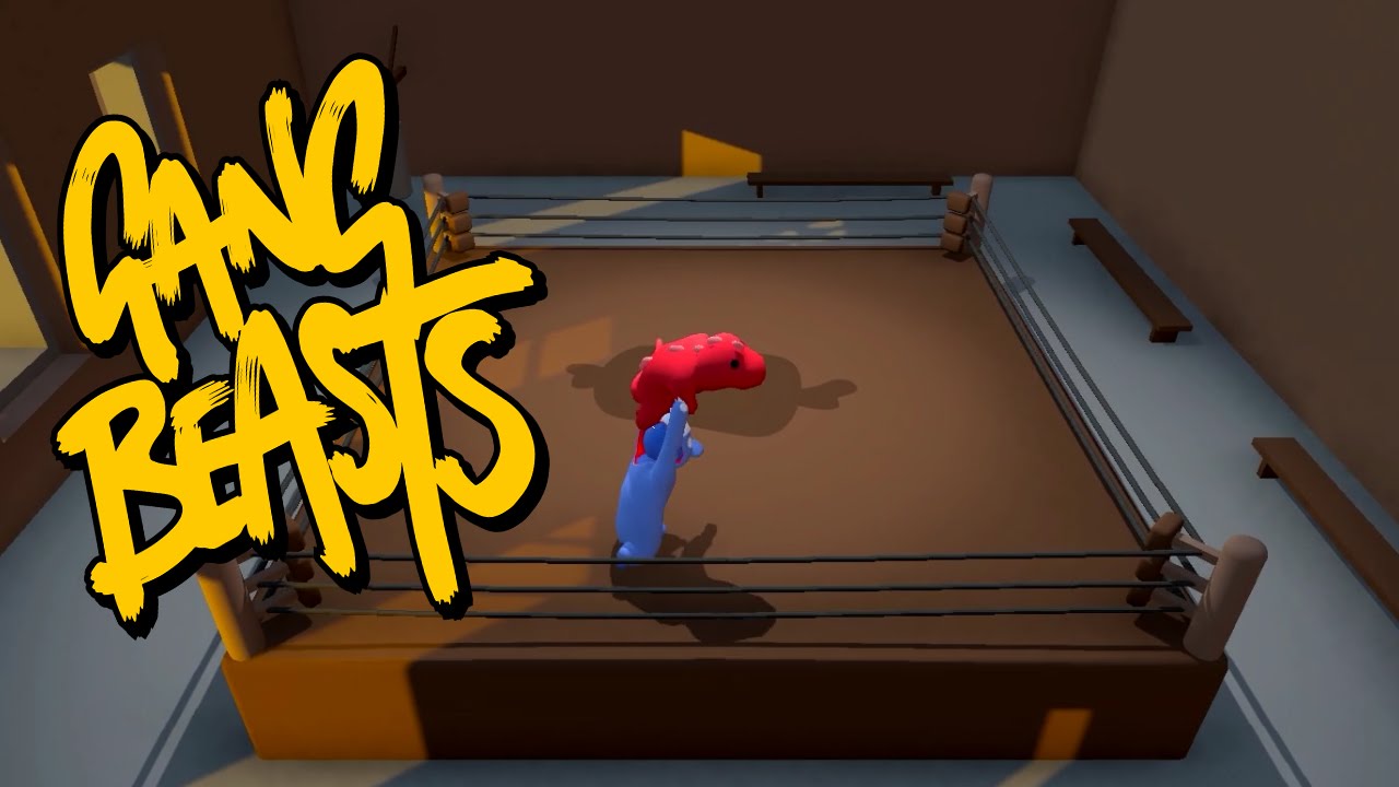 Gang Beasts - Ring Out [Father Versus Son] - Battle 10