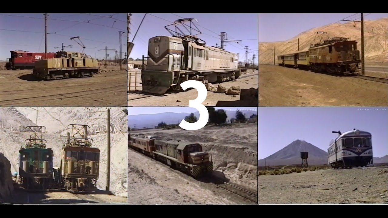 Rails Through The Long and Dry Chile [Subtitulado y remasterizado] || Ferrocarril SQM y FCALP || 3/3