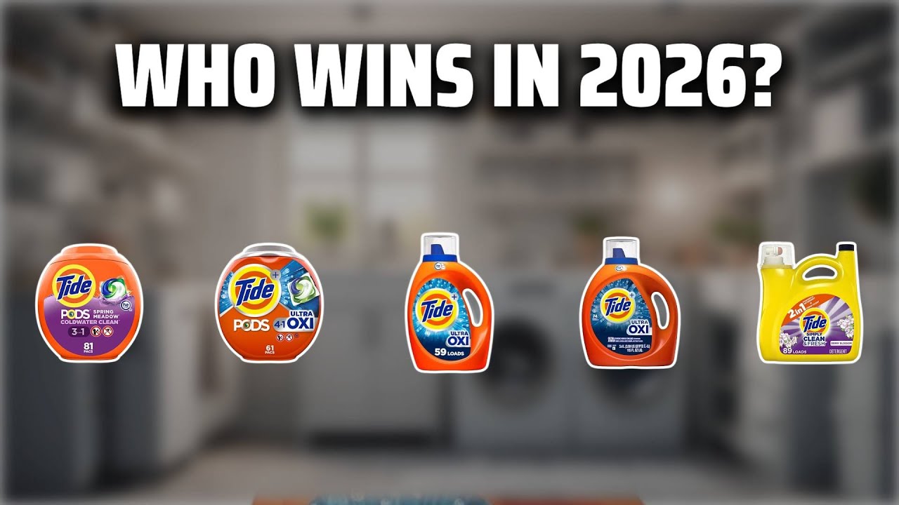The Top 5 Best Tide Laundry Soap in 2026 - Must Watch Before Buying!