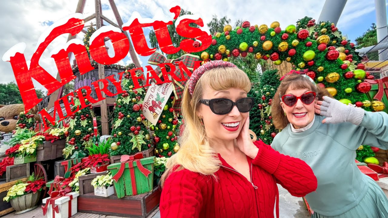 Всё о Knott’s Merry Farm 2025 | Snoopy on Ice, товары, гид по еде и многое другое!