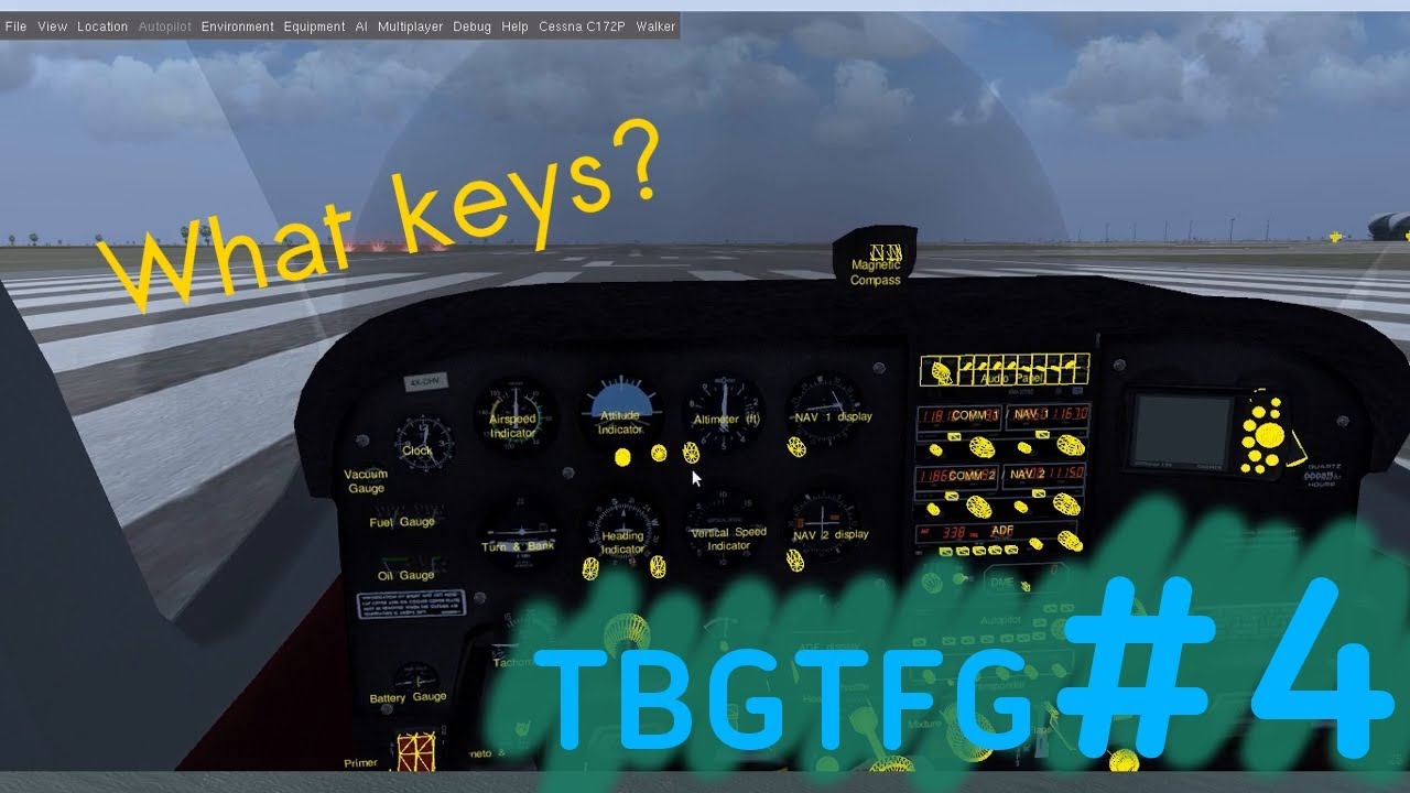 Как начать работу с FlightGear: Руководство для начинающих по FlightGear #4