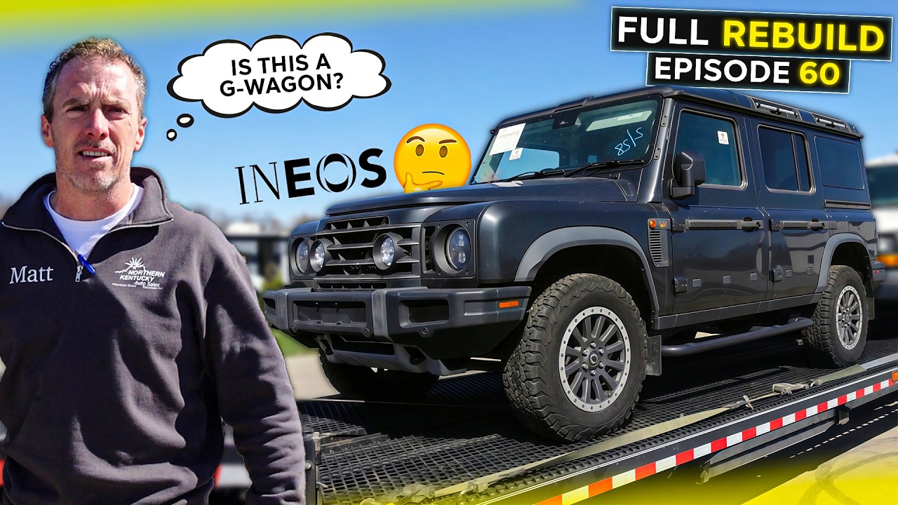 Я купил самолет INEOS GRENADIER 2024 года выпуска у IAAI всего за 35 000 долларов!