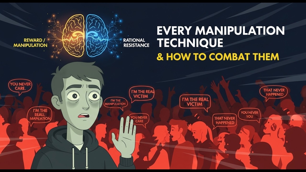 Every Manipulation Technique & How To Combat It Explained
