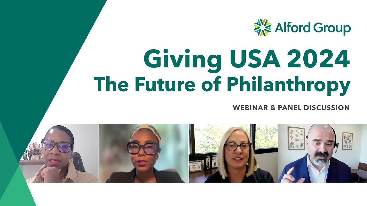 Giving USA 2024: The Future of Philanthropy