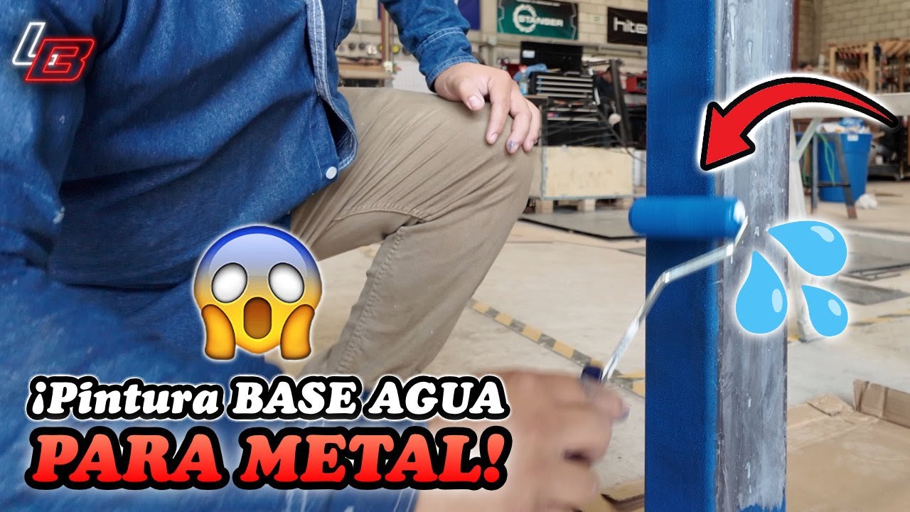 🖌️Esmalte ANTICORROSIVO ¡¿Base AGUA?!💦  - Te lo muestro! @Pinturas Osel Oficial