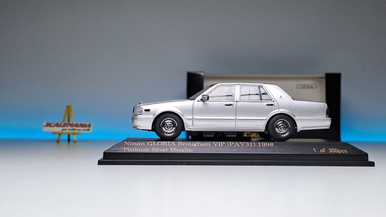 Nissan Gloria Brougham VIP 1998 diecast 1/43 scale model by Car•Nel