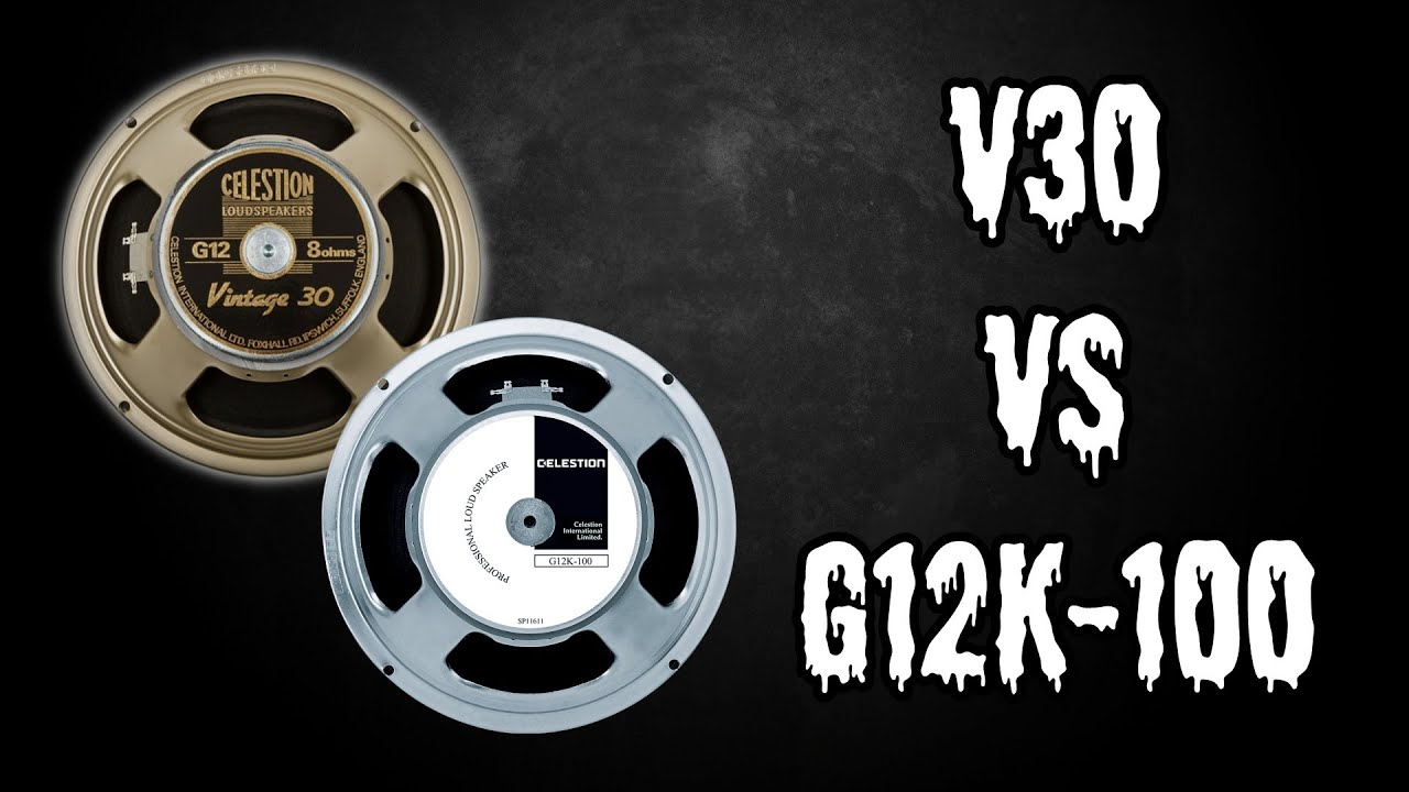 Celestion Vintage 30 vs G12K-100 | KSR 412 Cab
