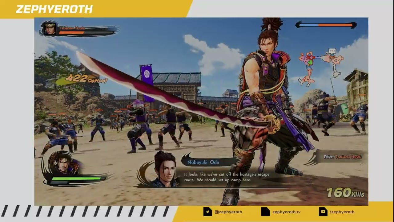 Samurai Warriors 5 - Nobunaga Ch.1 - Scenario 1: Raid on the Imagawa