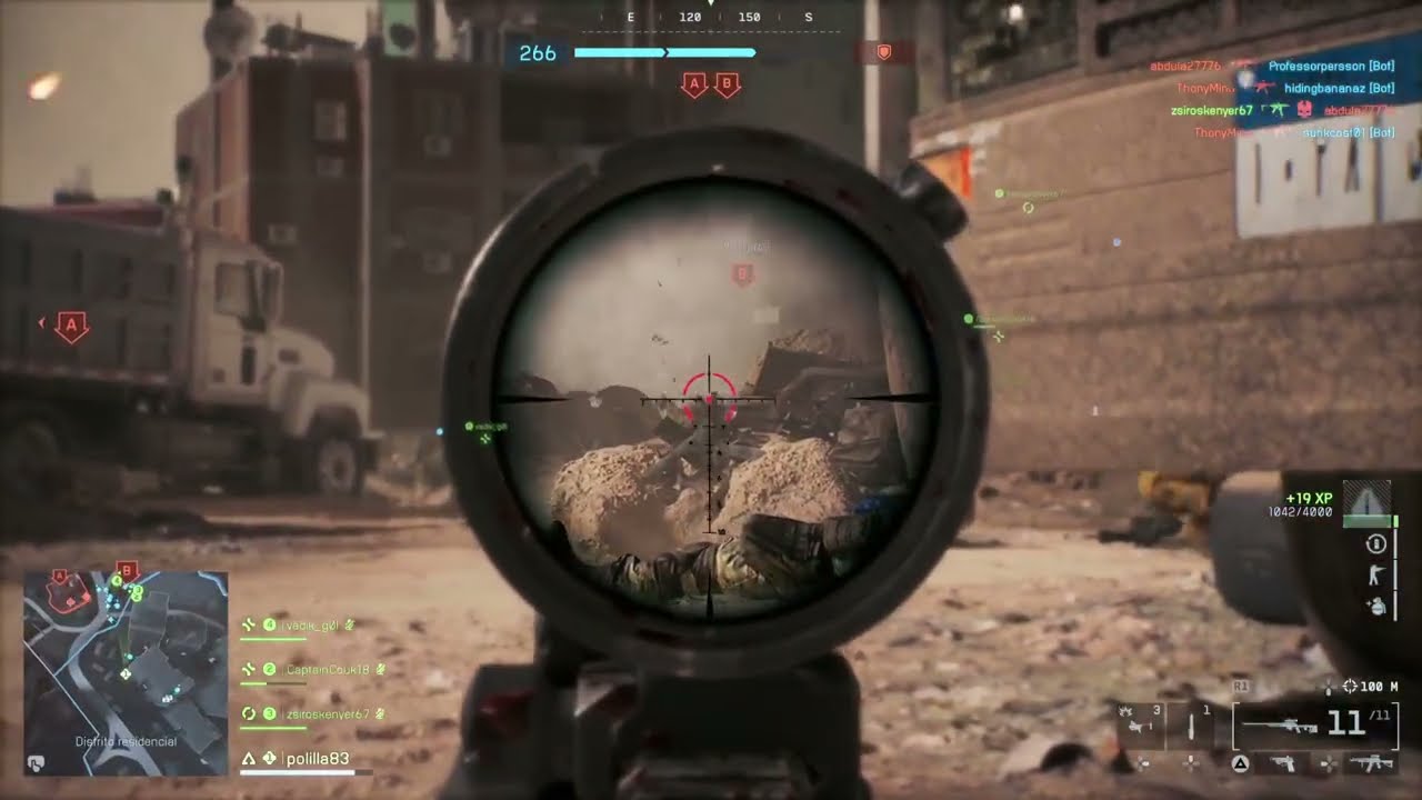 Probando Sniper