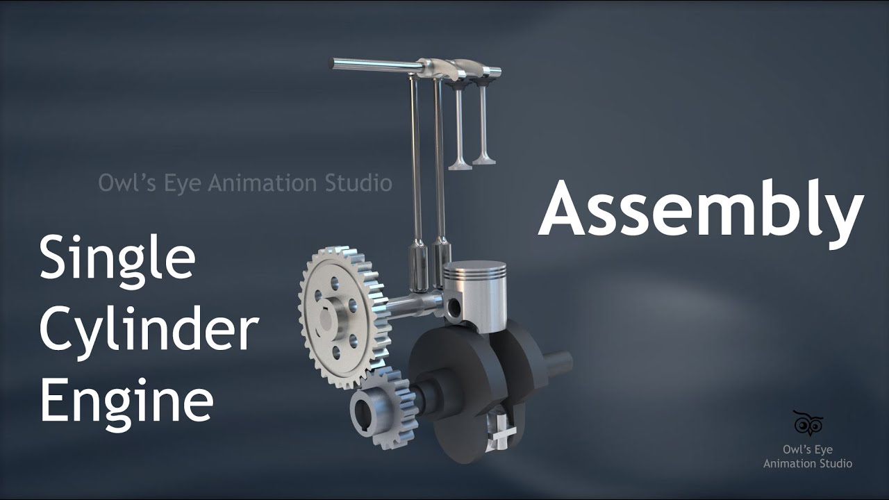 Shorts | Single Cylinder Engine | Assembly