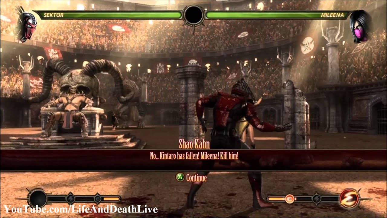 Mortal Kombat 9 Challenge Tower #300 Sektor **No Health Boost/Regeneration** (HD)