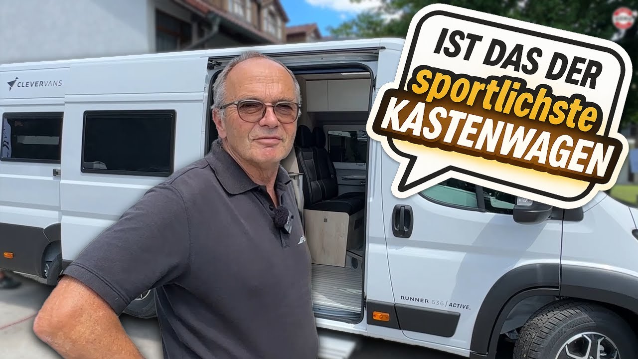 Ist DAS der SPORTLICHSTE Kastenwagen? Clever Runner 636 Active