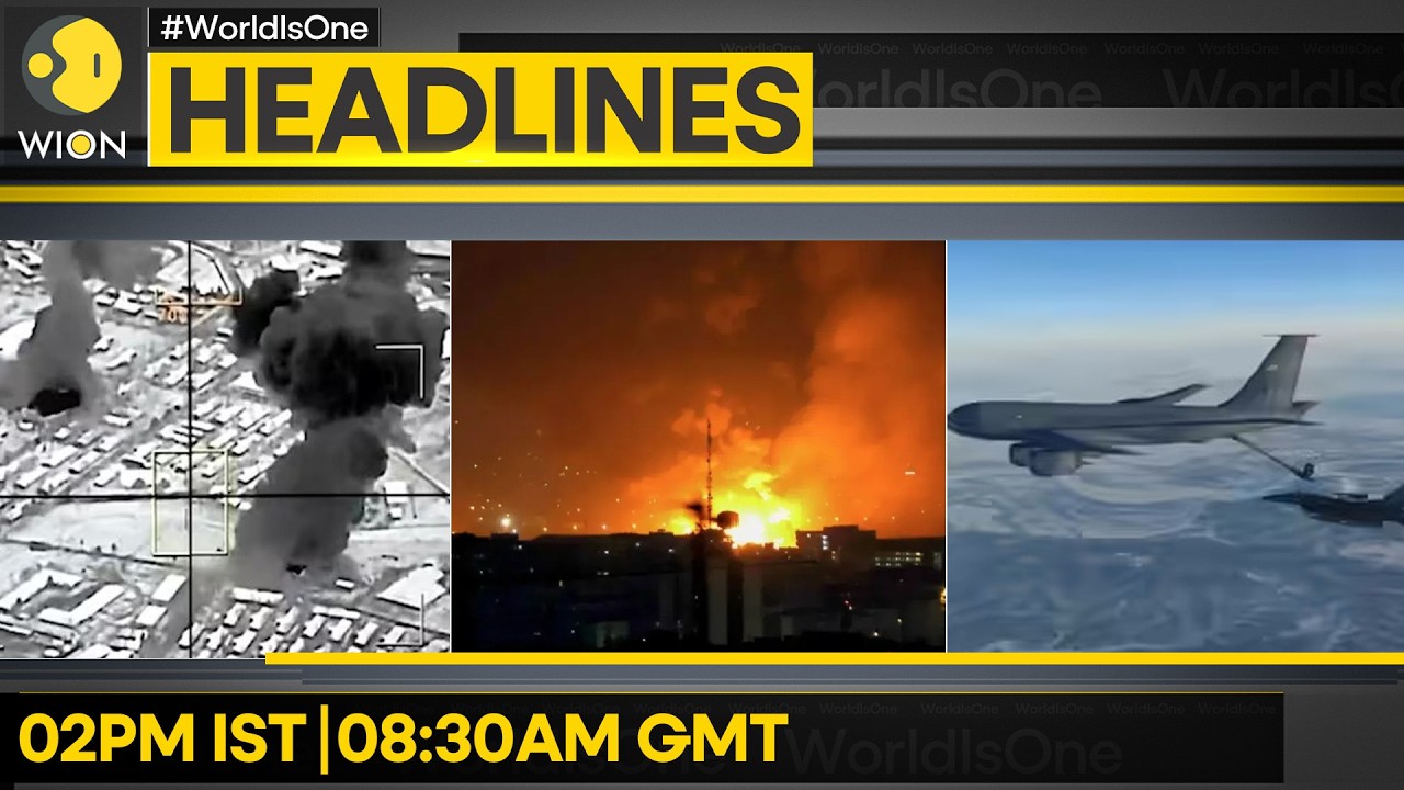 Iran War: Powerful Explosions Rock Tehran | US Aircraft Crashes In Western Iraq | WION Headlines