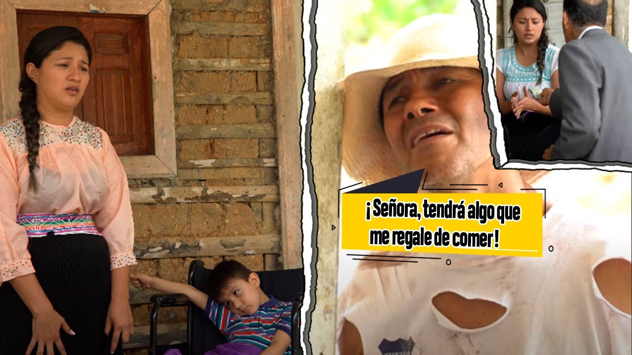 Empresario se disfraza de mendigo, lo que sucedió fue este gesto.