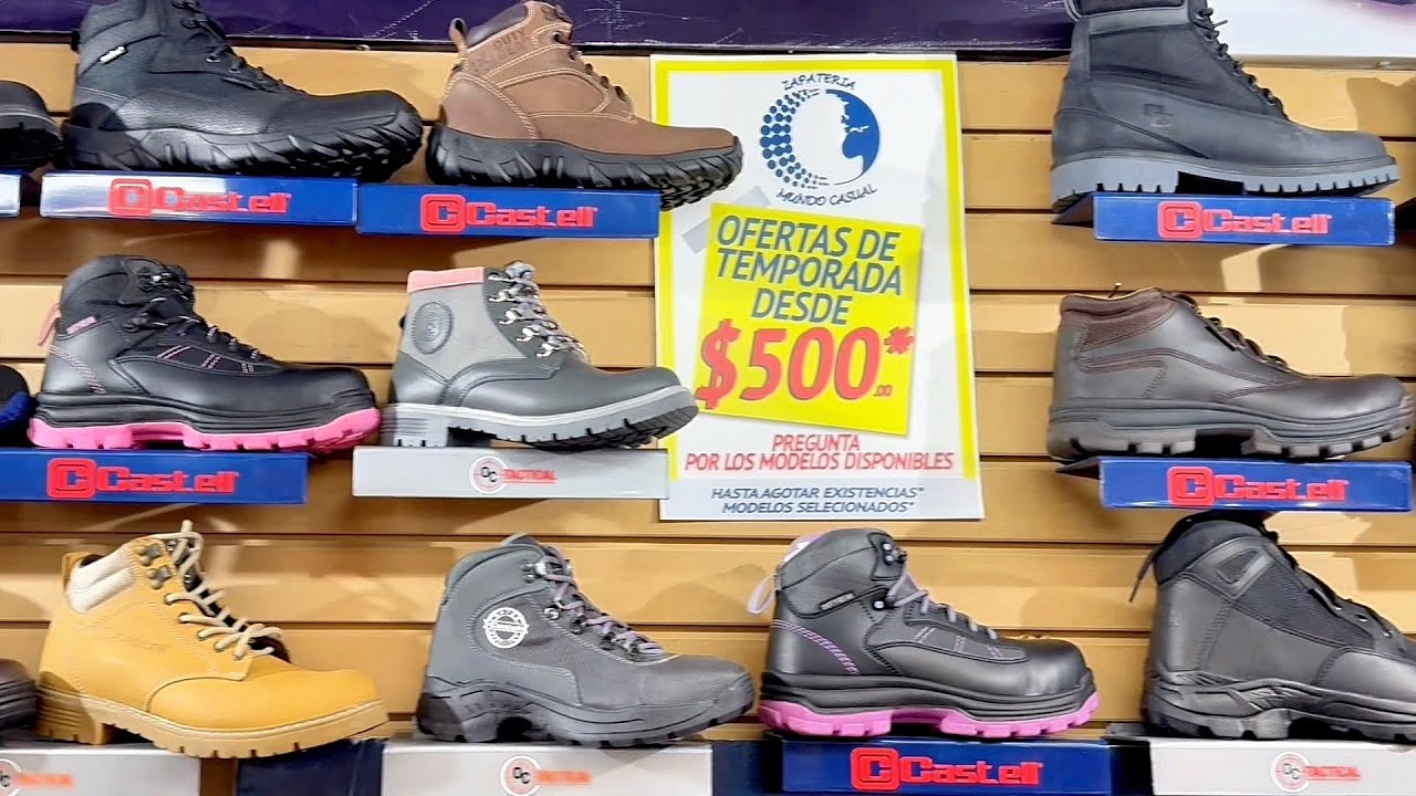Ella tiene las botas tácticas más baratas de México Zapateria Mundo Casual León Guanajuato #tactical