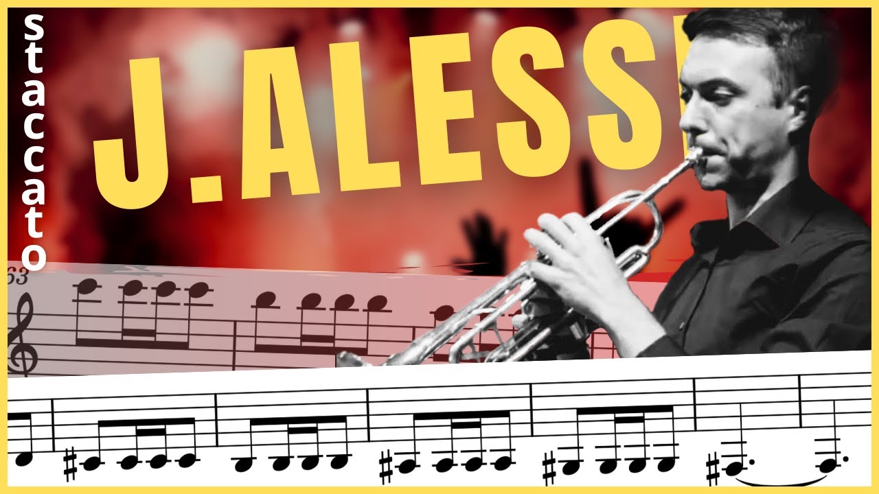 Joseph Alessi no 10 - Trumpet routine play along