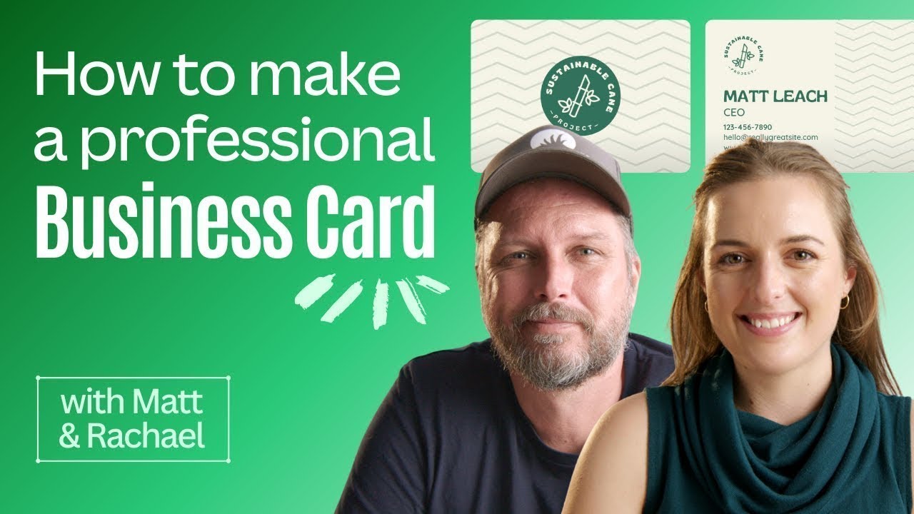 Make a Lasting Impression: Learn How to Design a Professional Business Card with Canva