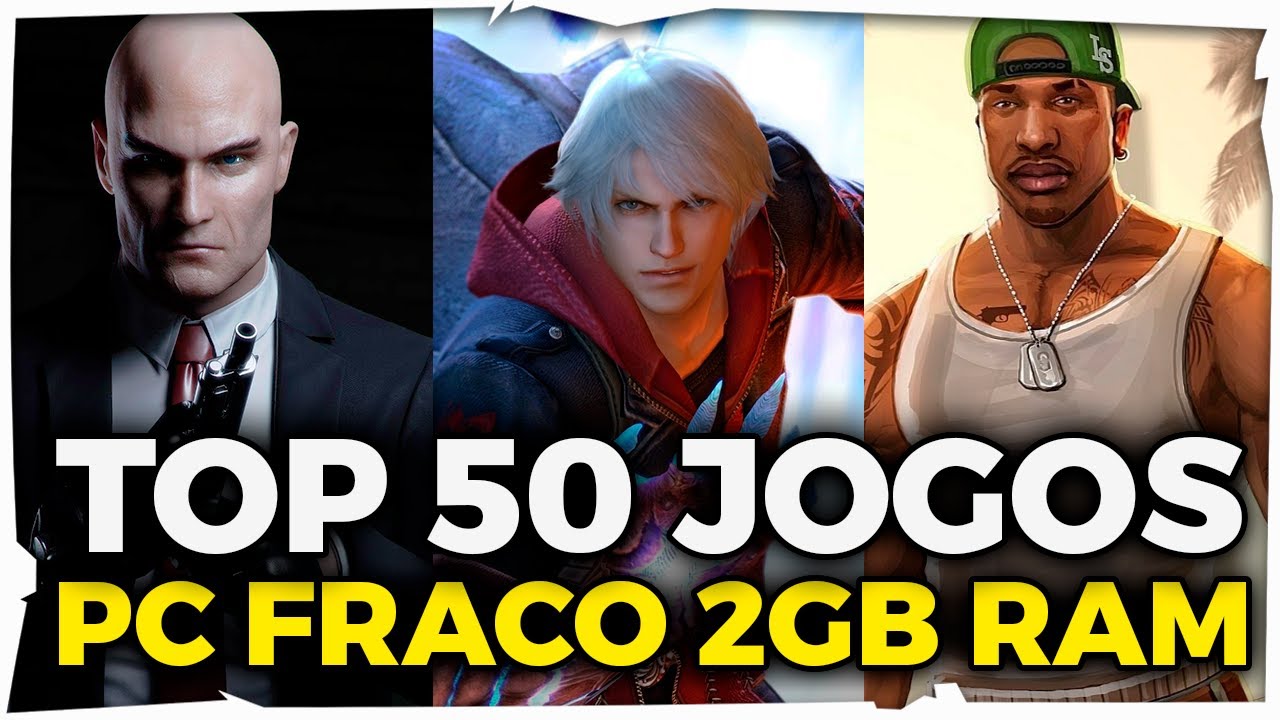 TOP os 50 melhores jogos para PC FRACO e NOTEBOOK FRACO - 2gb de ram ( INTEL CELERON )