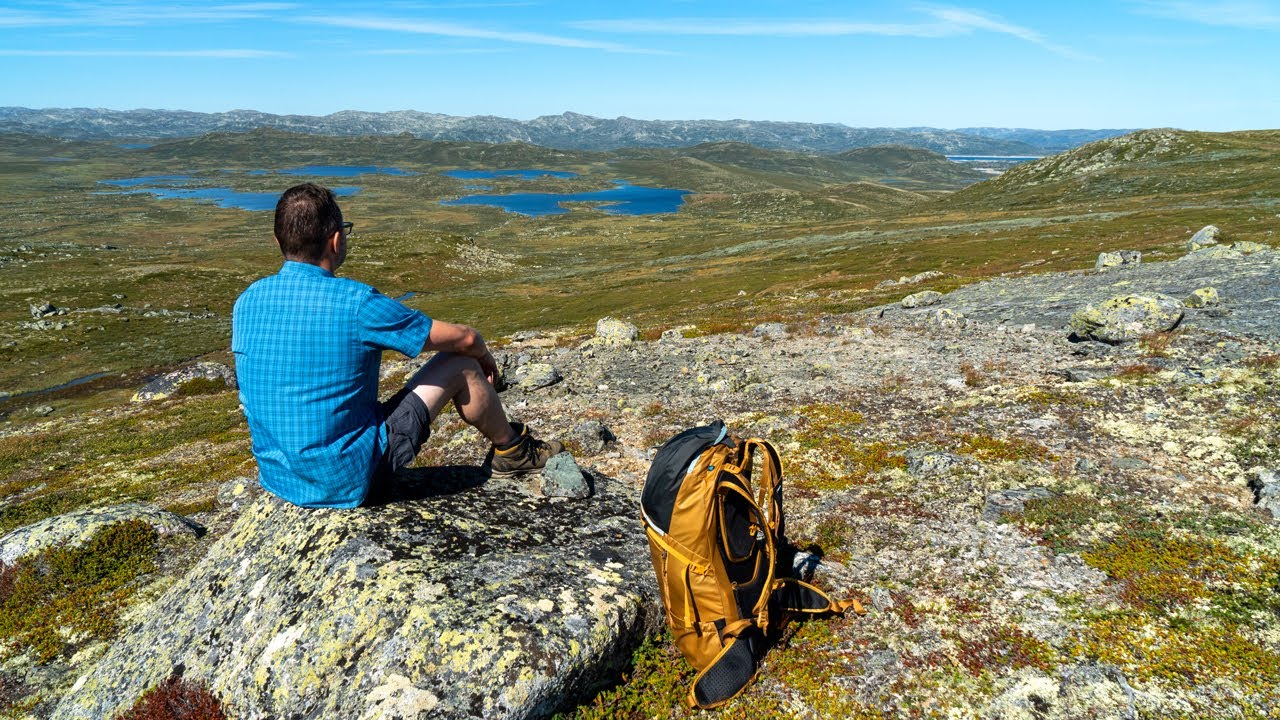 Camping with a cormorant - short trip in Hardangervidda