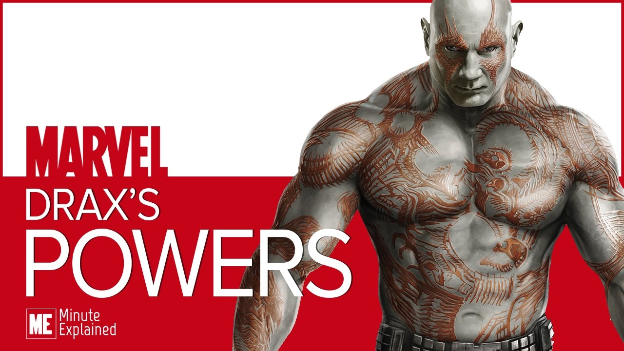 What are DRAX'S Powers? (MCU)