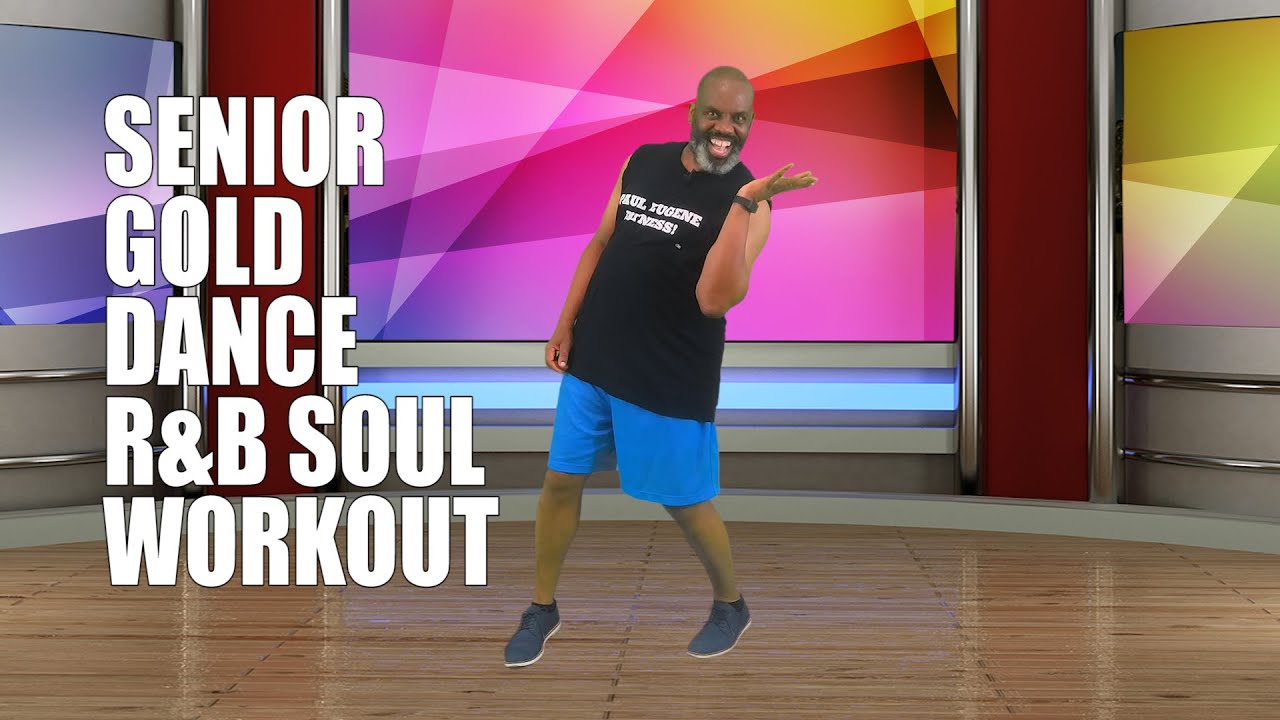 Senior Gold Soul Dance Workout. Groove to R & B and Soul sounds.  Shake It Down,  Show Your Attitude