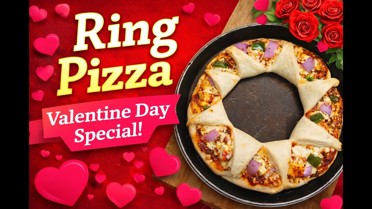 Ring Pizza | Pizza Recipe | Neetu's Kitchen Stories 