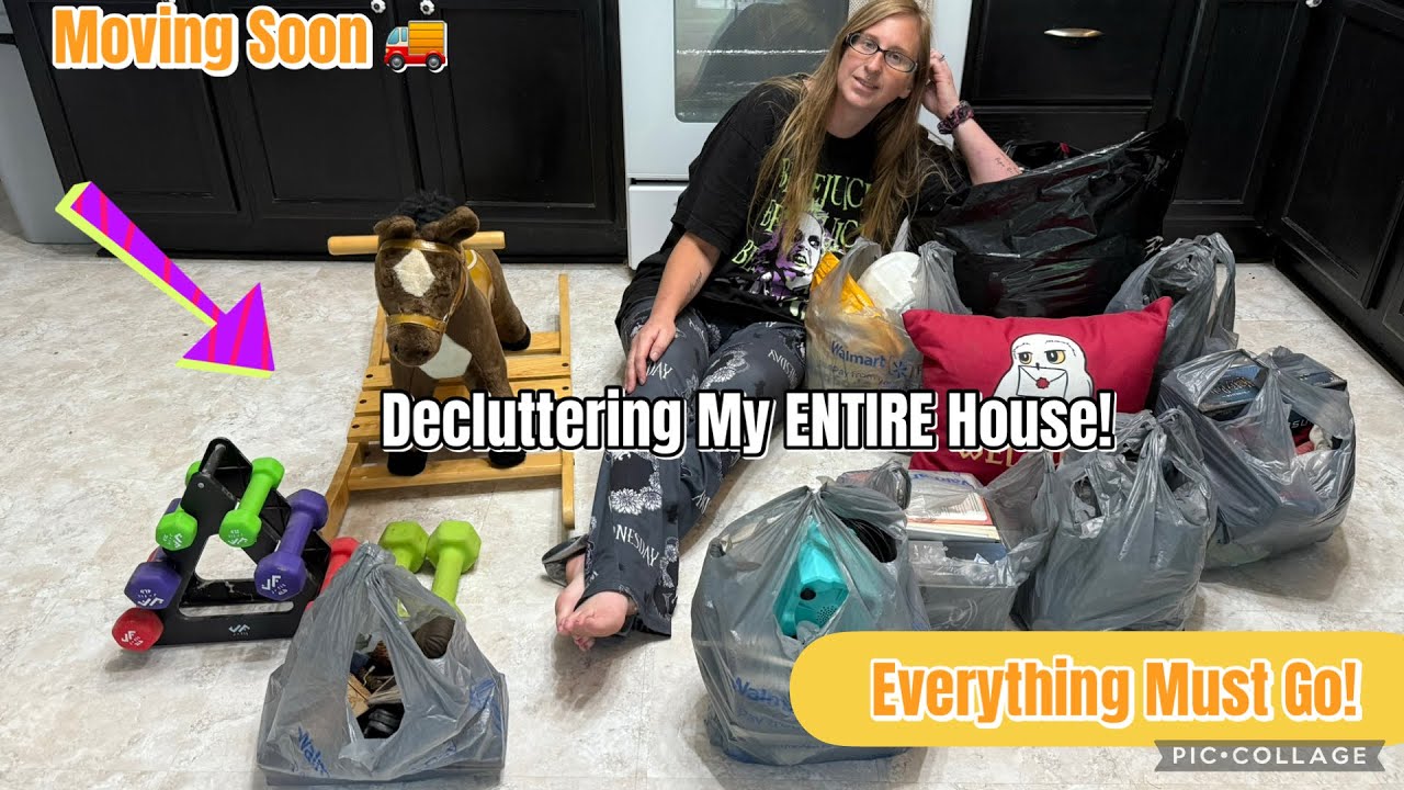 Decluttering My ENTIRE House In 30 minutes😱