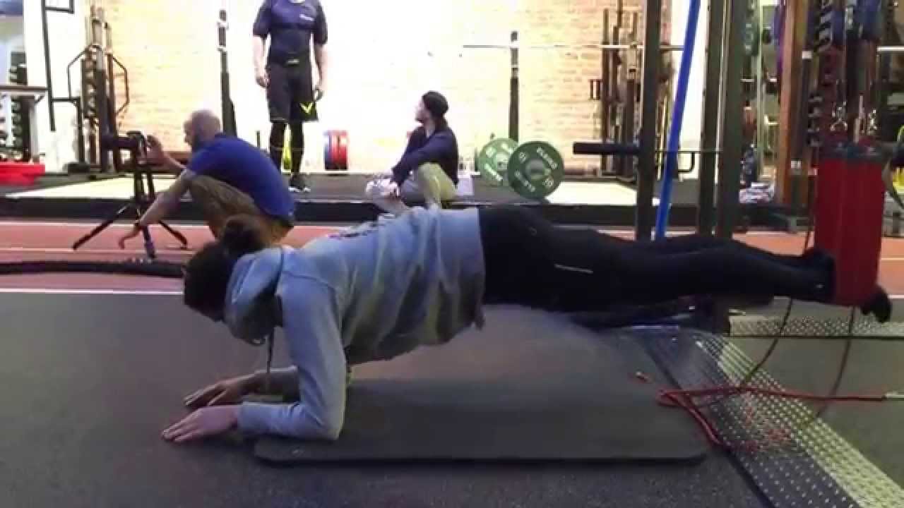 Mage tuck i slynge teknikk / ab tuck redcord technique