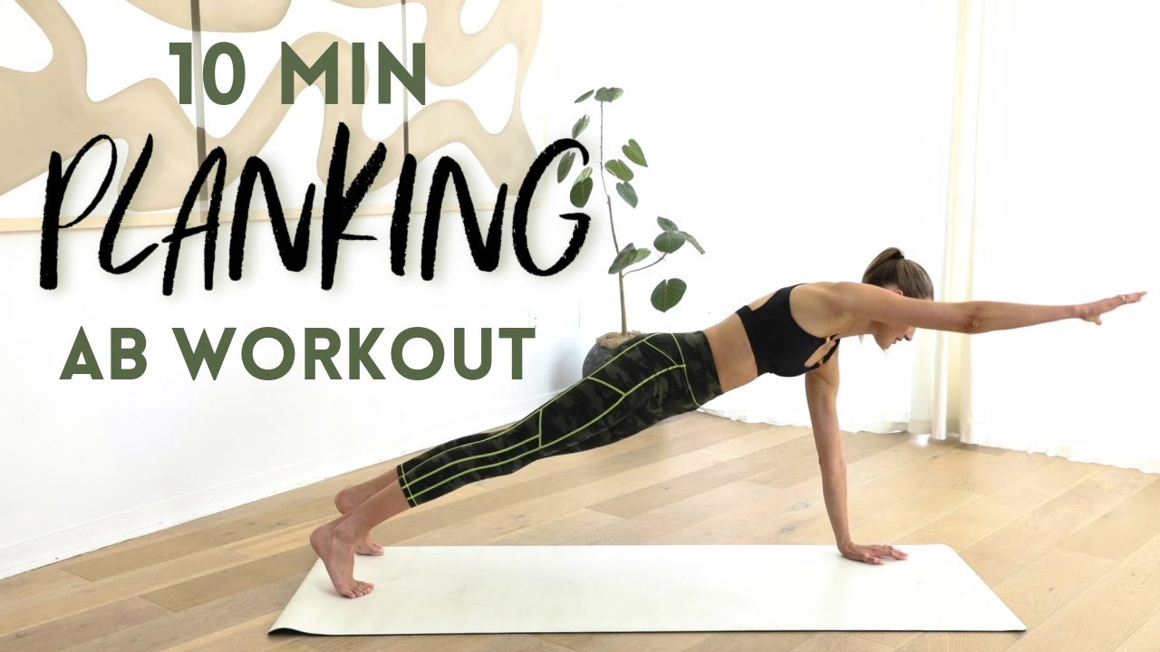 10 MIN EXPRESS AB WORKOUT // Planking Series // Core Strength & Tone
