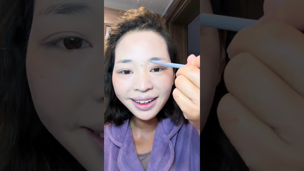 Fans say I look like Luo Haiqiong Do you think it s similar#Before and after makeup#A girl