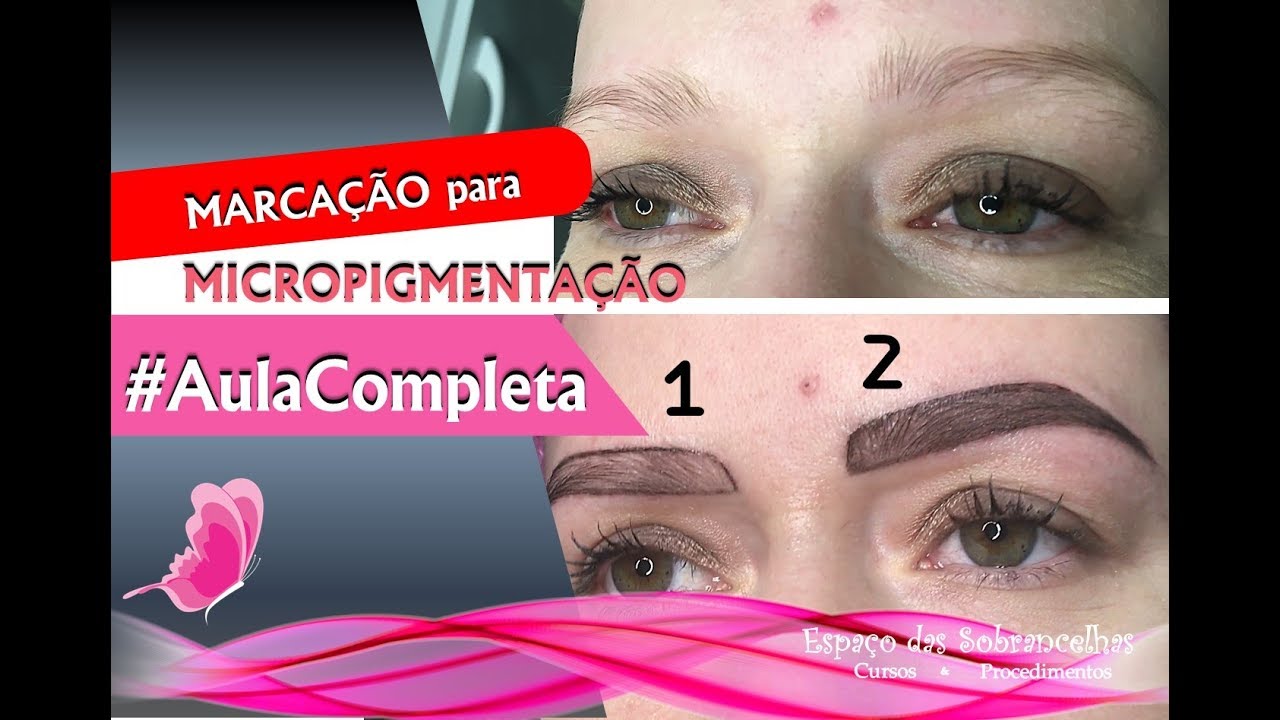 Design de Sobrancelhas para Micropigmentação  | AULA COMPLETA |