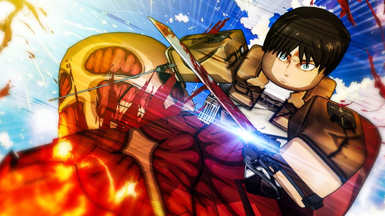 КАК ЛЕГКО убивать титанов в AOT Revolution