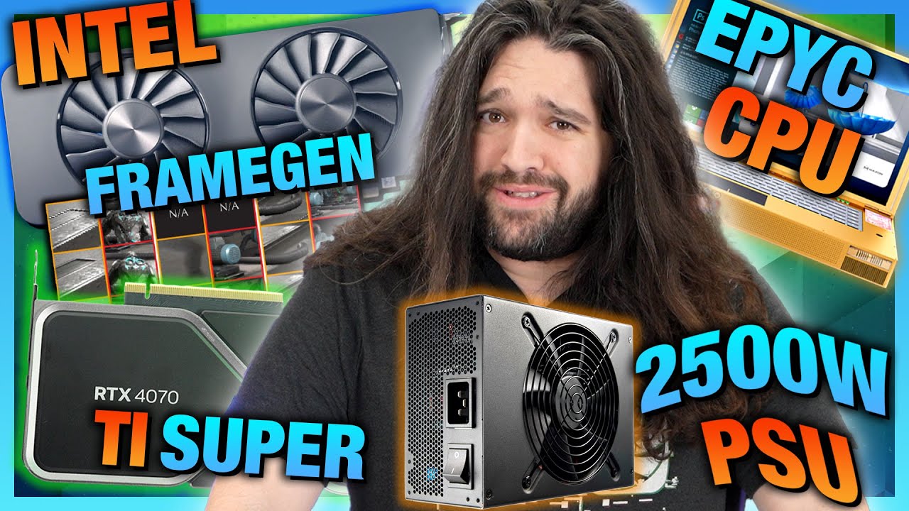 HW News - Intel Frame Gen, Epyc CPU in a Laptop, Mid-Range AMD GPUs, GTA V Source Code Leak