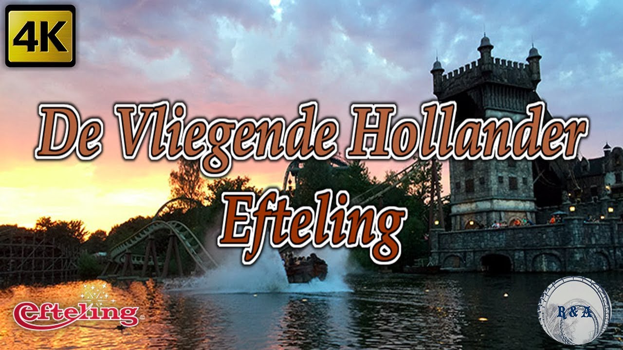 De Vliegende Hollander onride/offride POV Efteling 4K