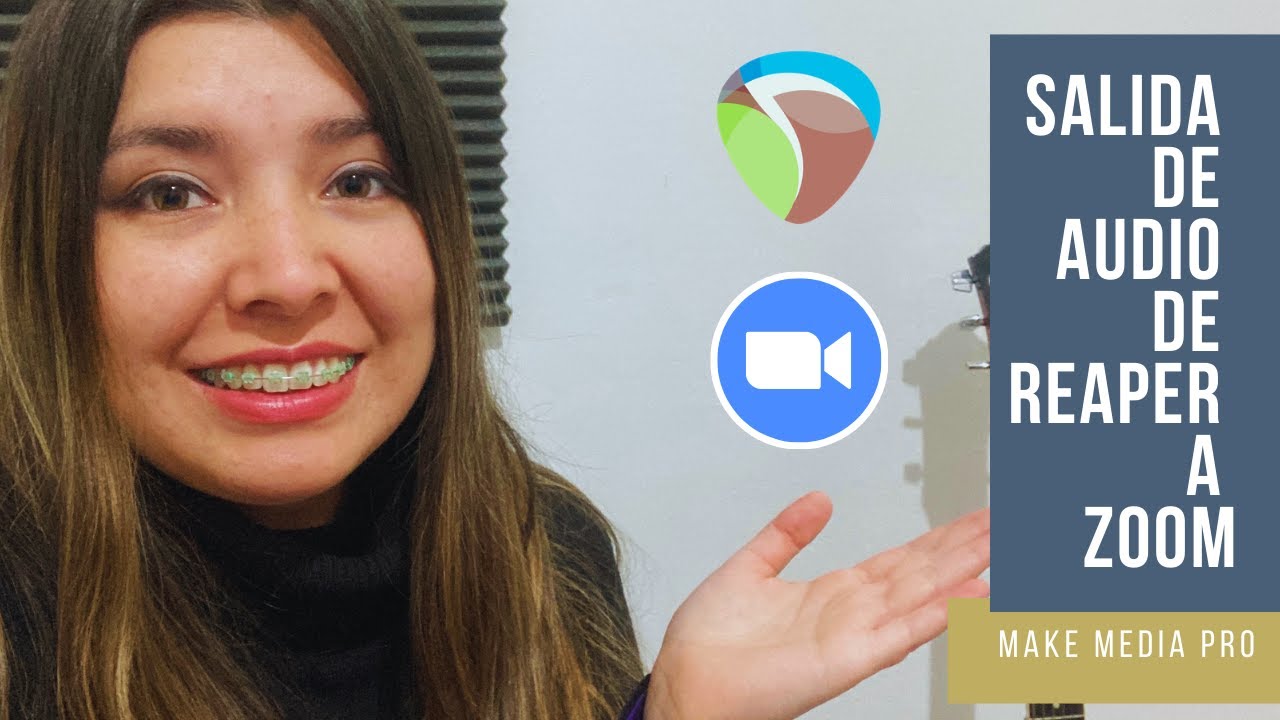 Como conectar REAPER A ZOOM o MEET fácil | MAKE MEDIA