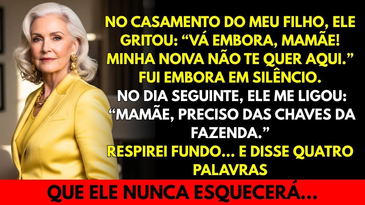 Meu filho me expulsou do casamento por culpa da esposa… mas o que fiz depois ele não esperava
