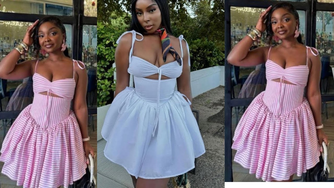 How to make a stylish pleated gown 