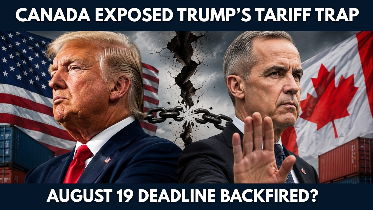 Trump's August 19 Tariff Strategy Just Failed &mdash; Canada Refused New Trade Terms