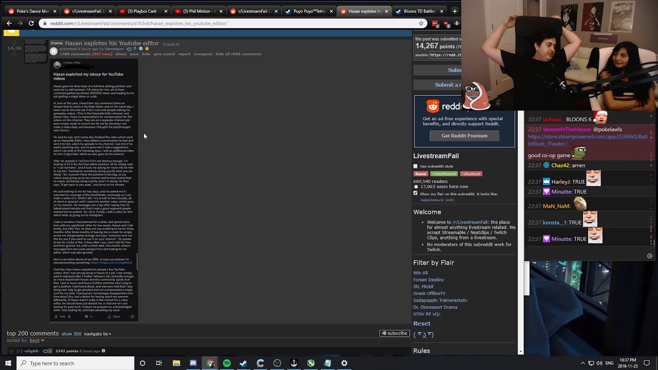 Pokelawls Reacts To Hasan Exploiting His Editor