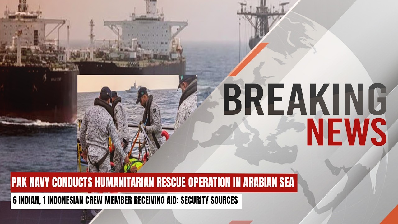 Pakistan Navy Rescues Indian Crew of MV Gautam in Arabian Sea | Breaking News | Express247