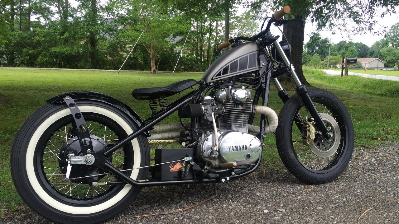 XS650 Bobber Build Project l Before and After and FIRST RIDE