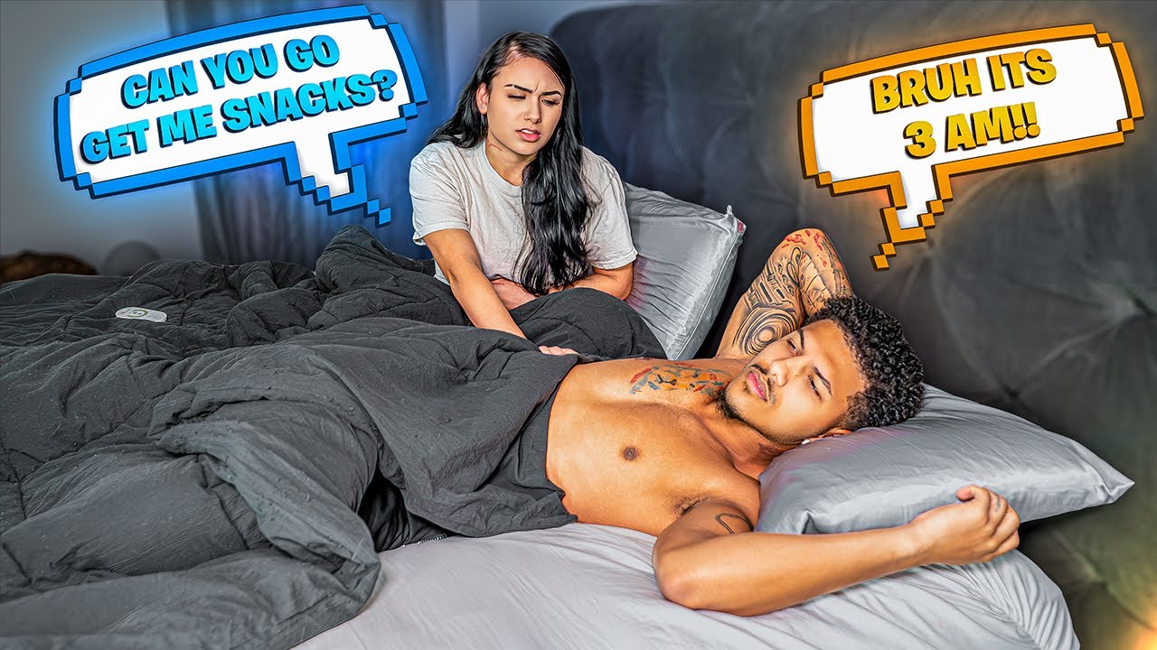 Sending My Fiancé To Get My Period Cravings In The Middle Of The Night!
