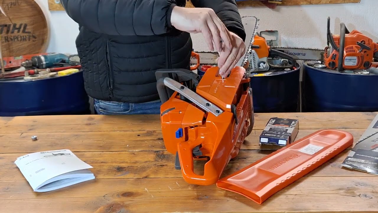 Legend between Chainsaw Husqvarna 372XP Unboxing #chainsaw