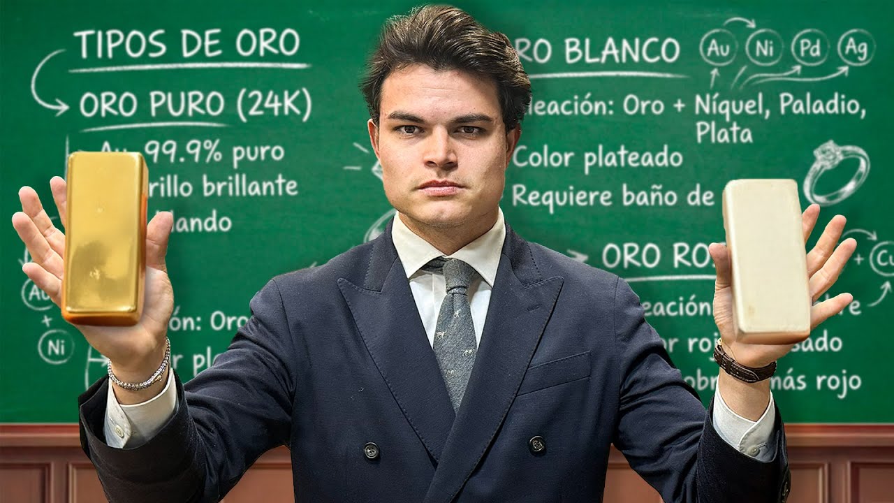 Oro Blanco vs Oro Amarillo ⚔️💰 NADIE te cuenta esto…