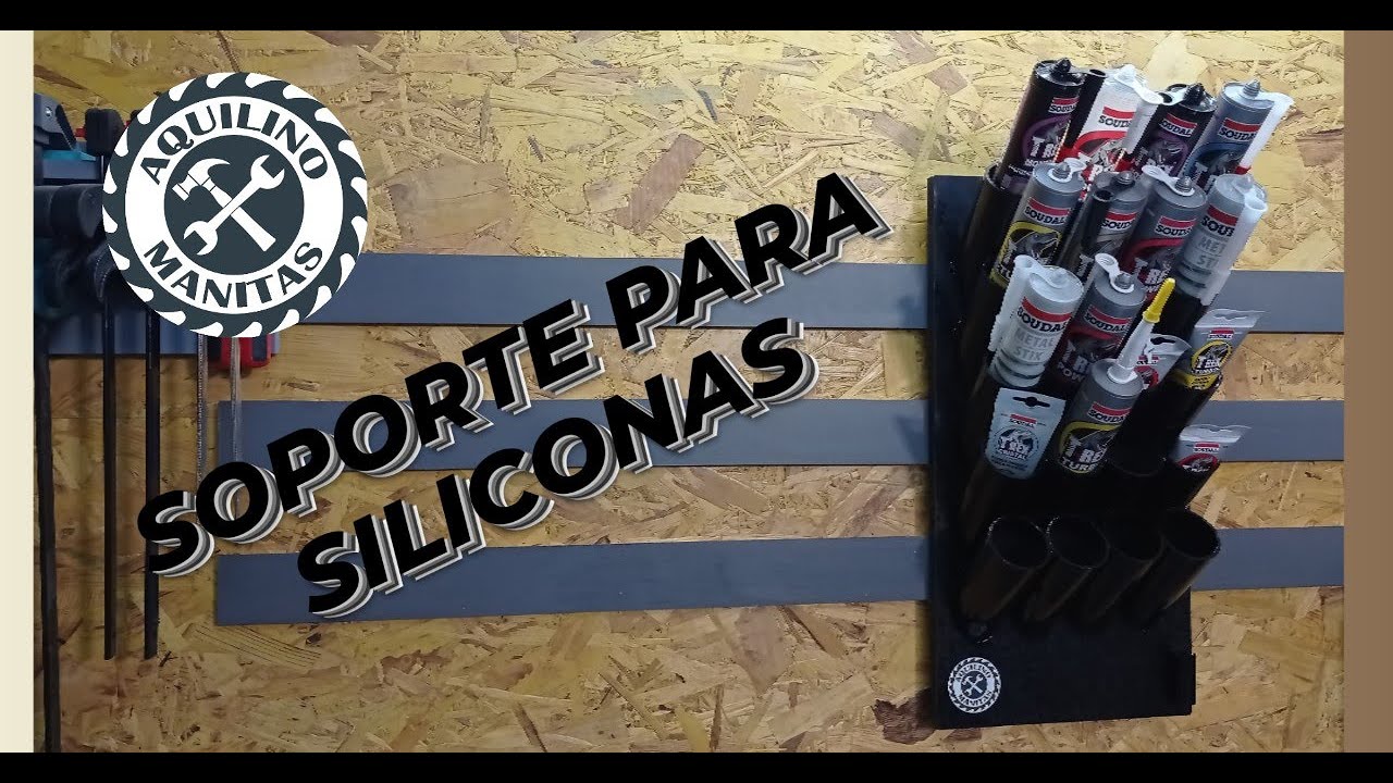 ✅SOPORTE para SILICONAS y ADHESIVOS para PANEL FRANCES  muy FACIL (2020).