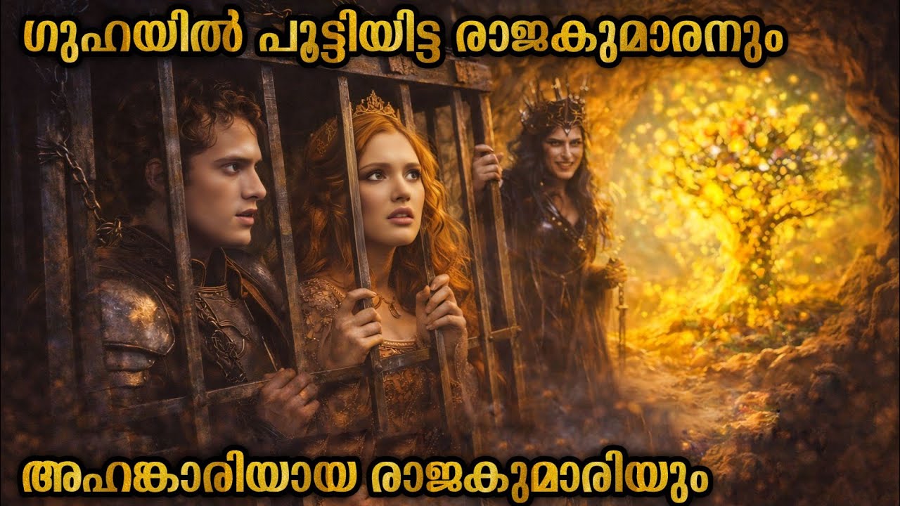 മന്ത്രവാദിയുടെ കെണിയിൽ വീണ ഒരു രാജകുമാരനും രാജകുമാരിയും | Malayalam explanation
