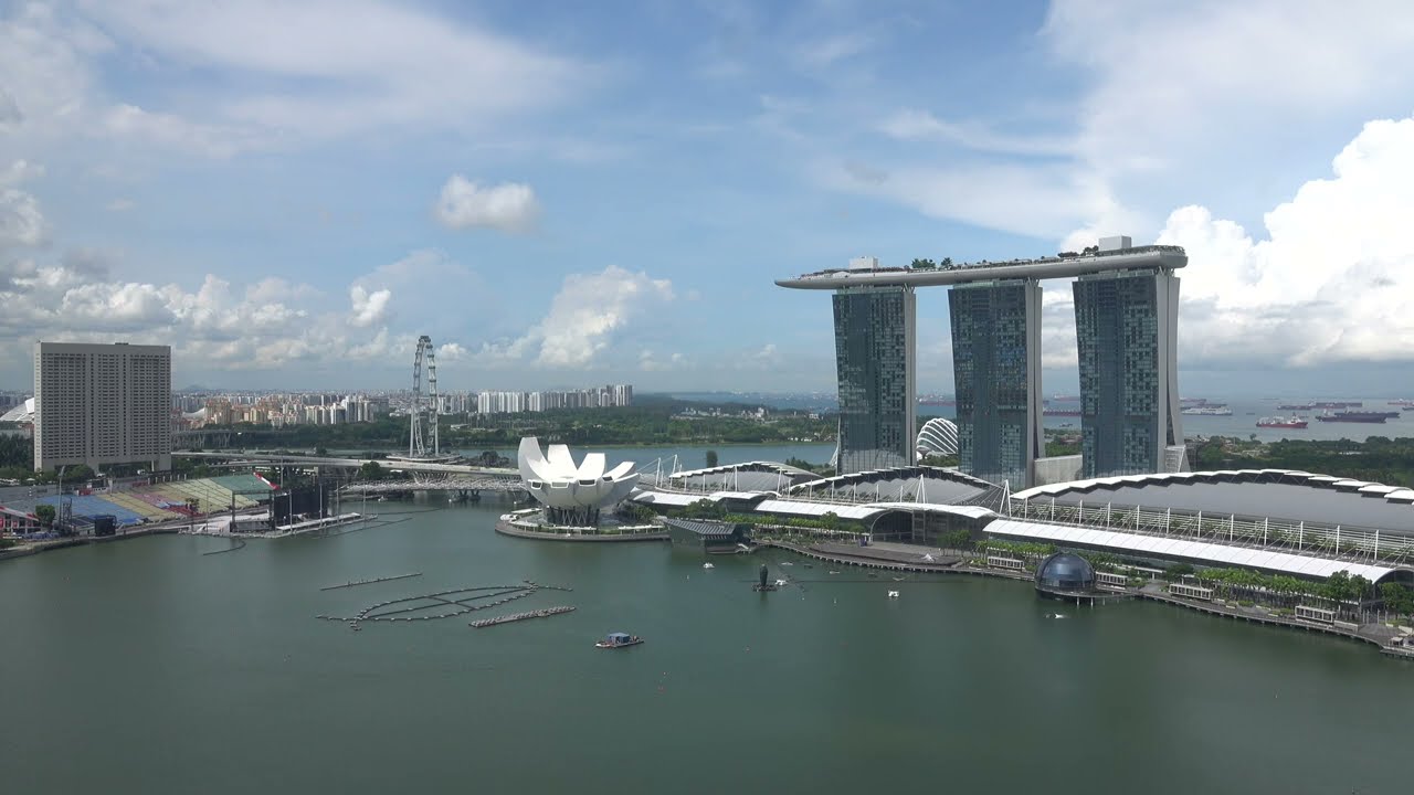 [4K] Singapore Marina Bay Live Cam | NDP rehearsal 2022 | i Light Singapore 2022