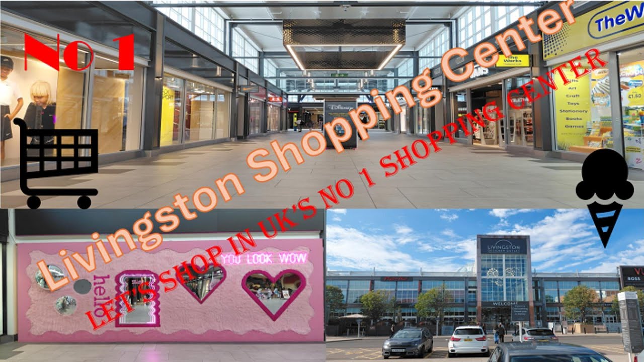 Ep.7 Wonderful Scotland. Livingston Shopping Center. No 1 in UK. Best Shopping in & around Edinburgh